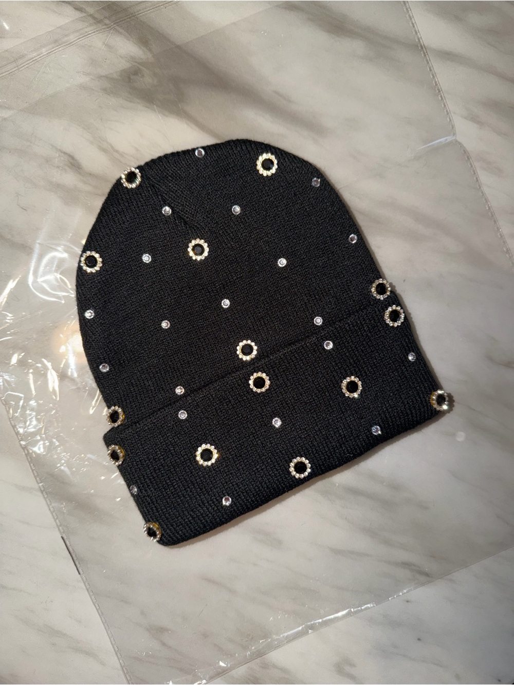 “Icy Black” Beanie
